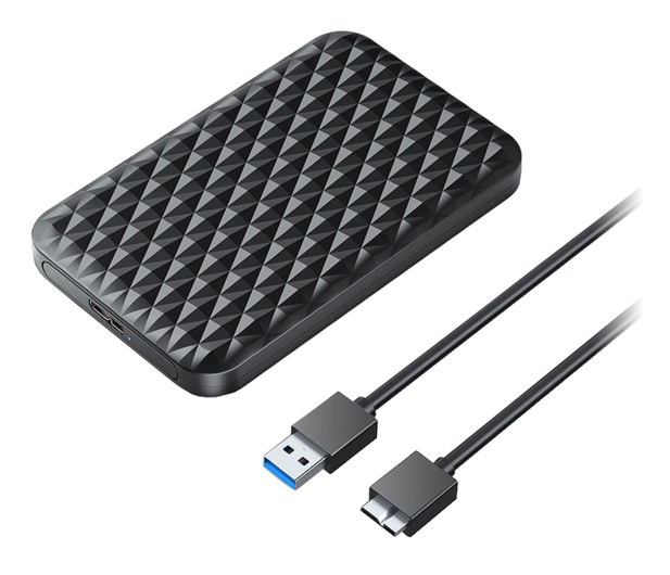 Orico SATA 2,5" HDD/SSD USB Micro-B 5Gb/s - czarna - 1343430 - zdjęcie